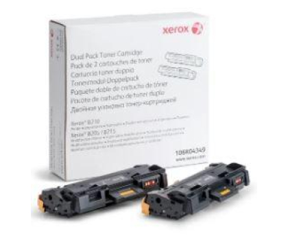 Toner Xerox 106R04349 black dual pack 2x3000str.
